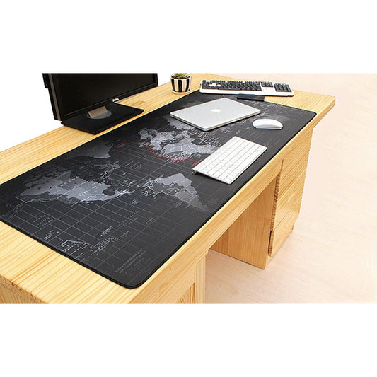 World Map Ninja Dragon Gaming XL Mouse Pad with Non-Slip Base