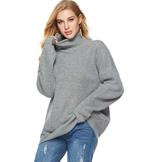 Trendy Women's Turtleneck Pullovers