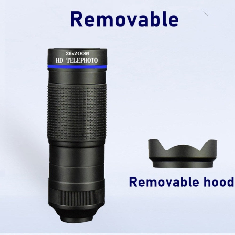 36X Mobile Phone Lens Kit With Tripod - Enhance Your Photography Experience