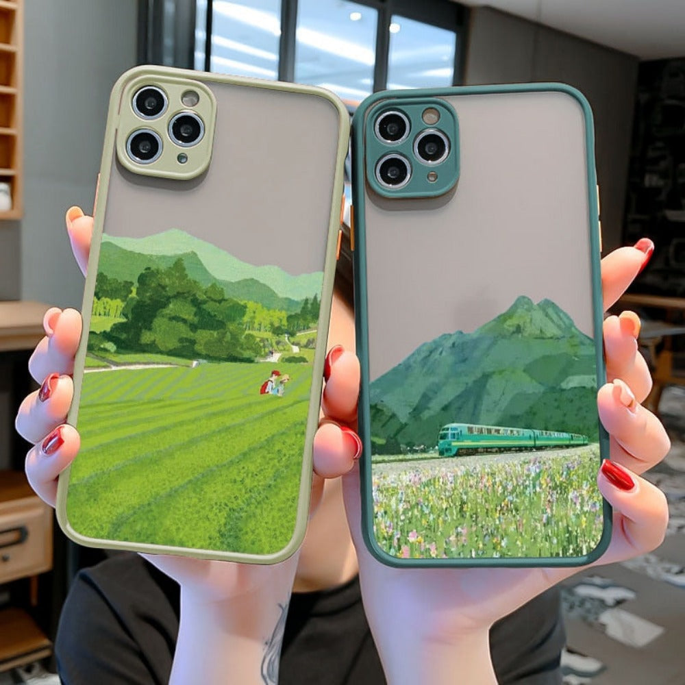 iPhone Cartoon Theme Phone Case: A Playful Cover for Your Device