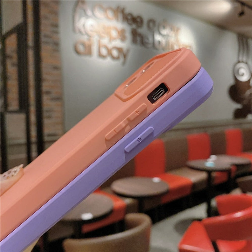 IPhone Protective Case with Built-In Camera Lens Cover