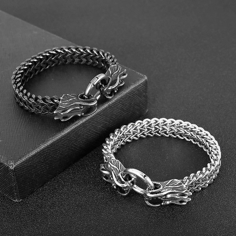 Dragon Duo Link Bracelet