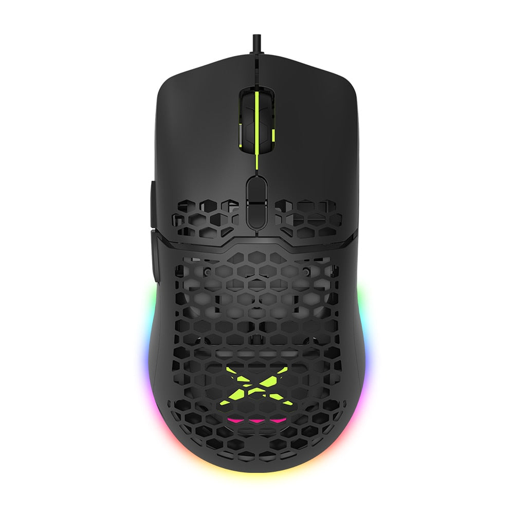 RGB Gaming Mouse with 16000 DPI Capability