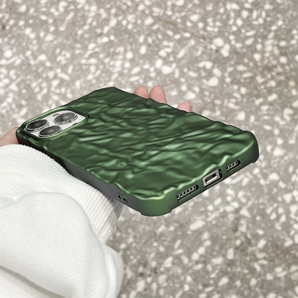 Uneven Protective Case for iPhone with a Distinct Matte Finish