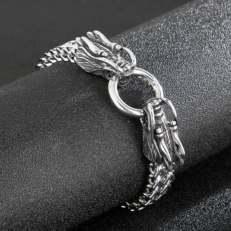 Dragon Duo Link Bracelet
