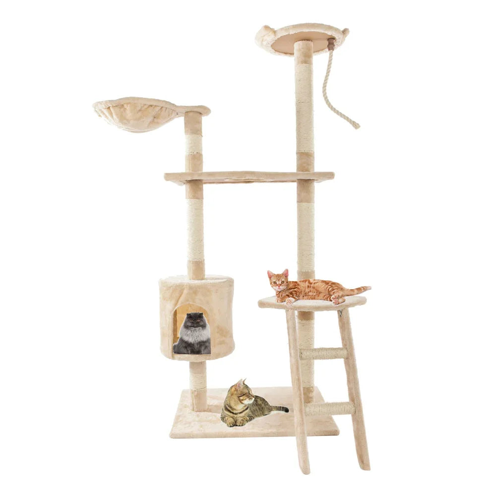 Climbing Tower for Cats - Treehouse Edition