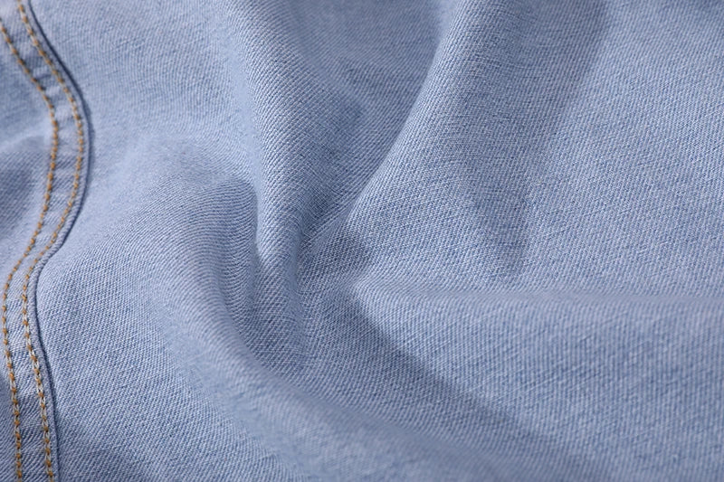 Denim Streetwear Jacket for Men