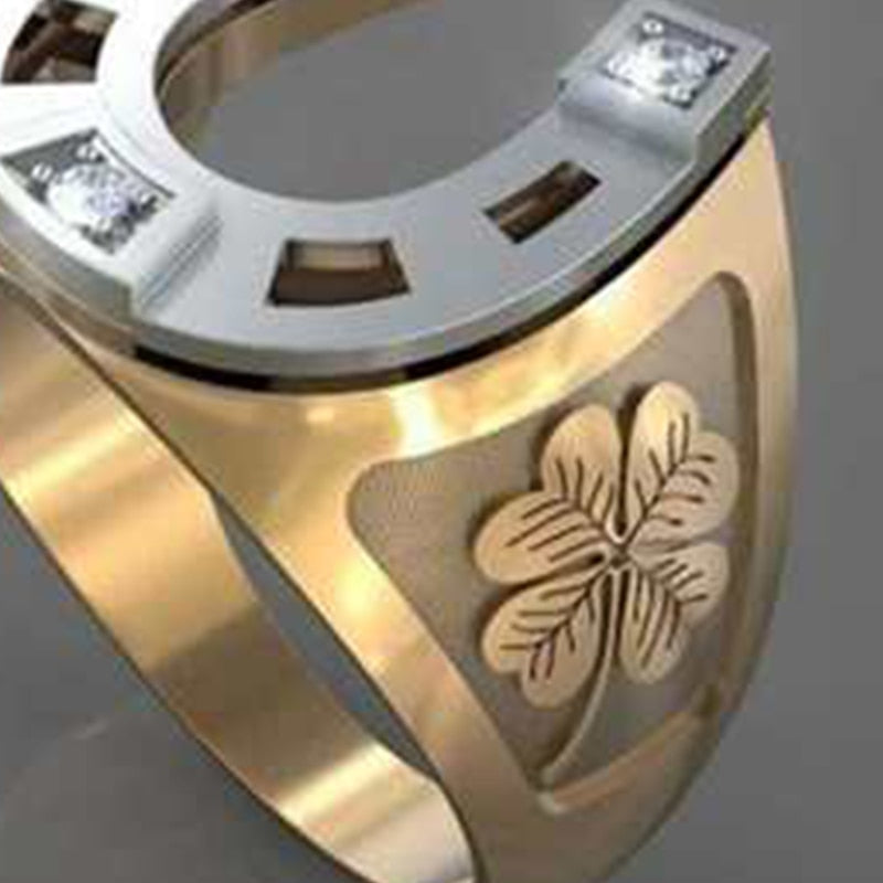 Horseshoe Men's Ring
