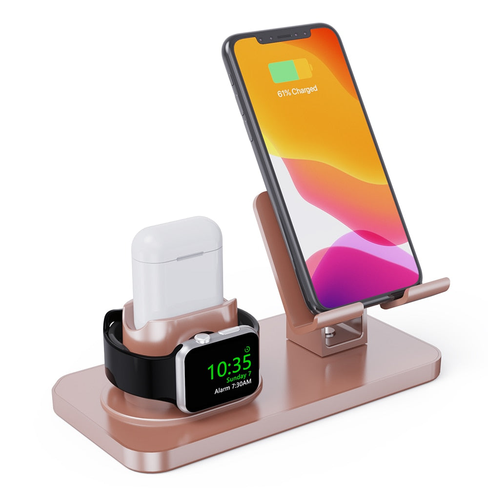 3-in-1 Portable Charging Hub with Dragon Design