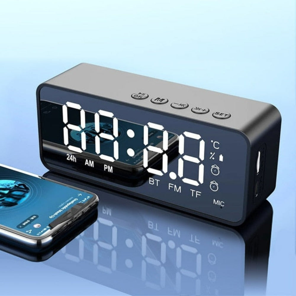 Compact Wireless Speaker with FM Radio Connectivity