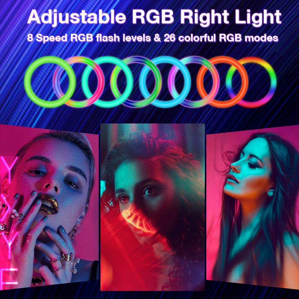Desktop RGB Selfie Ring Light
