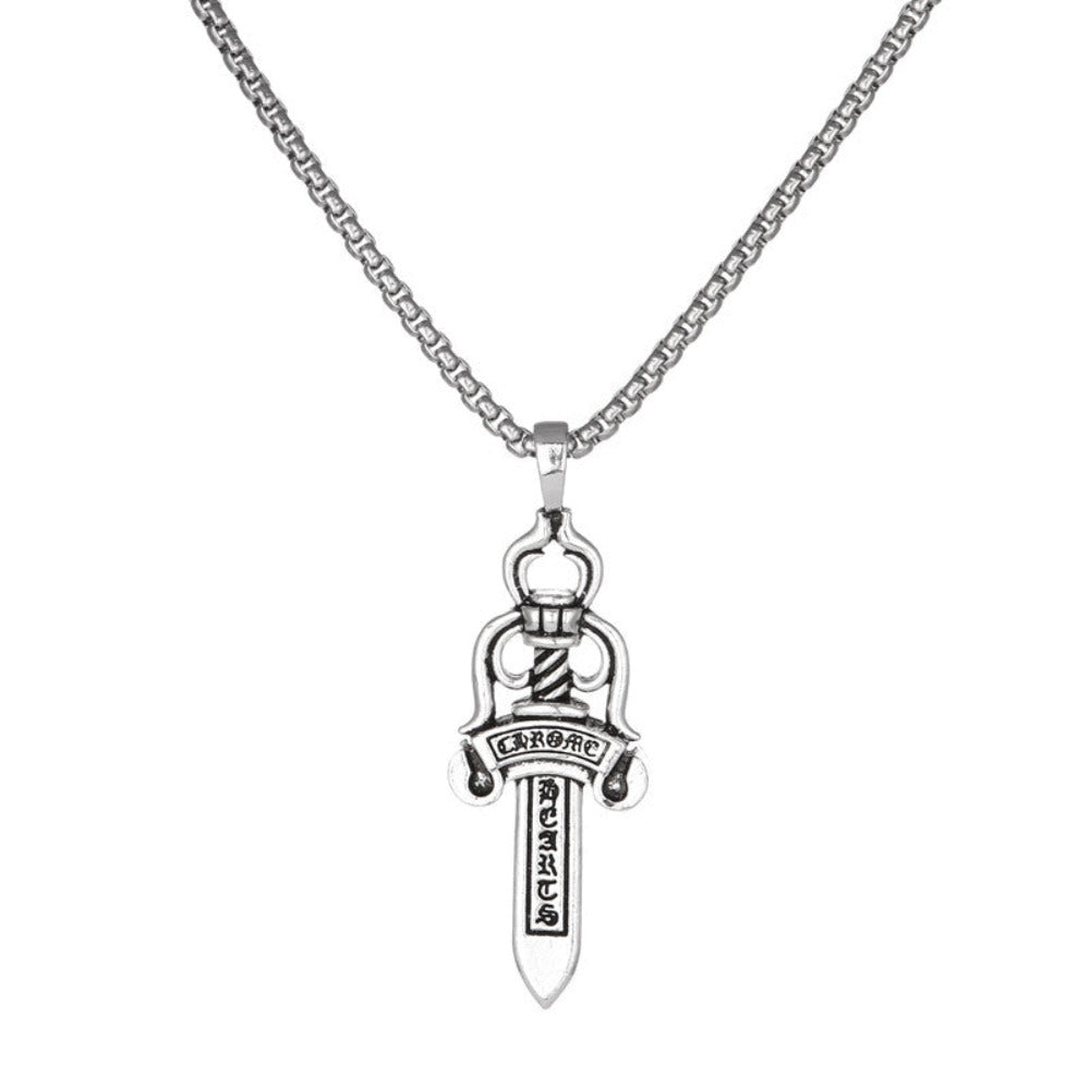 Warrior Sword Necklace for Men