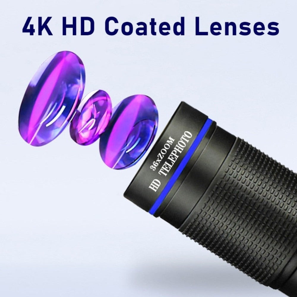 36X Mobile Phone Lens Kit With Tripod - Enhance Your Photography Experience