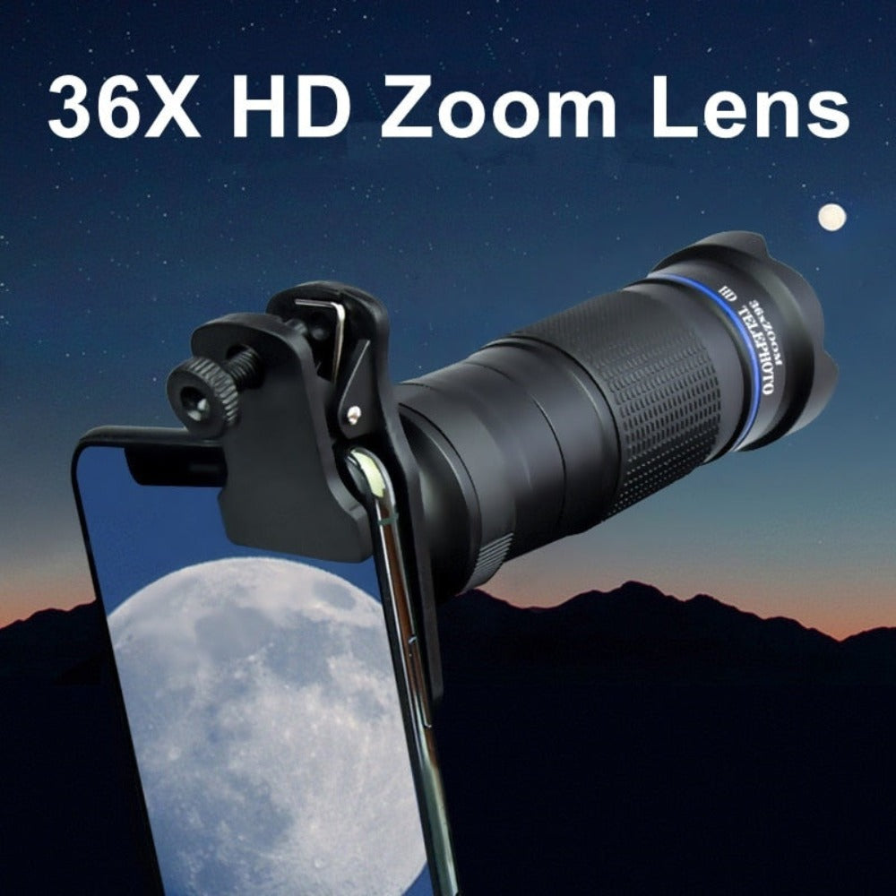 36X Mobile Phone Lens Kit With Tripod - Enhance Your Photography Experience