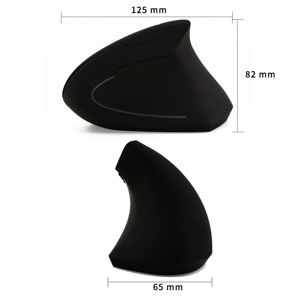 Ergonomic Vertical Mouse with 2.4G Wireless Connectivity