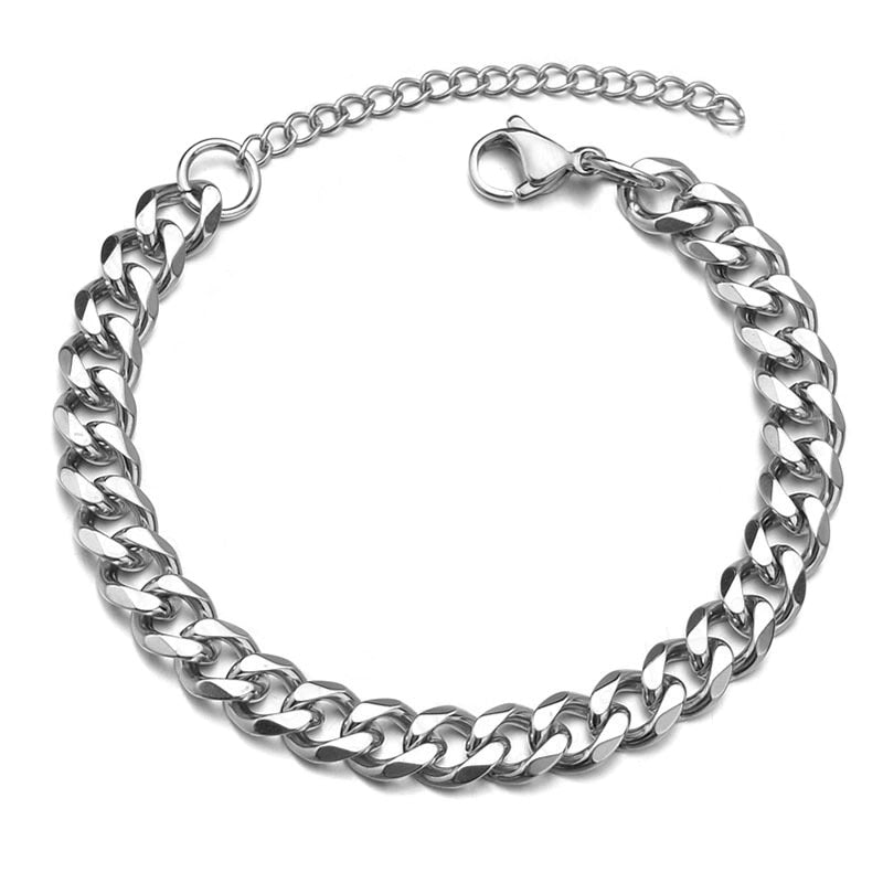 Plated Bracelet with a Timeless Chain Design