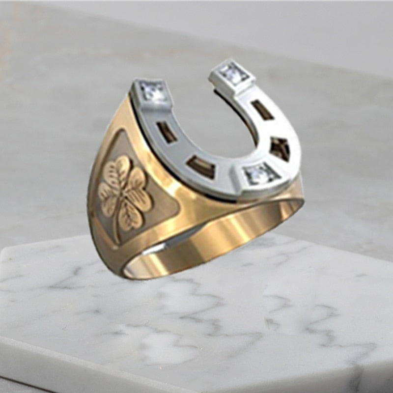 Horseshoe Men's Ring