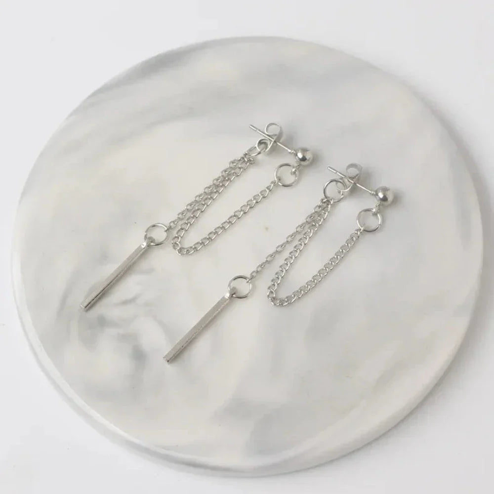 Fashion Earrings with Lengthy Tassels