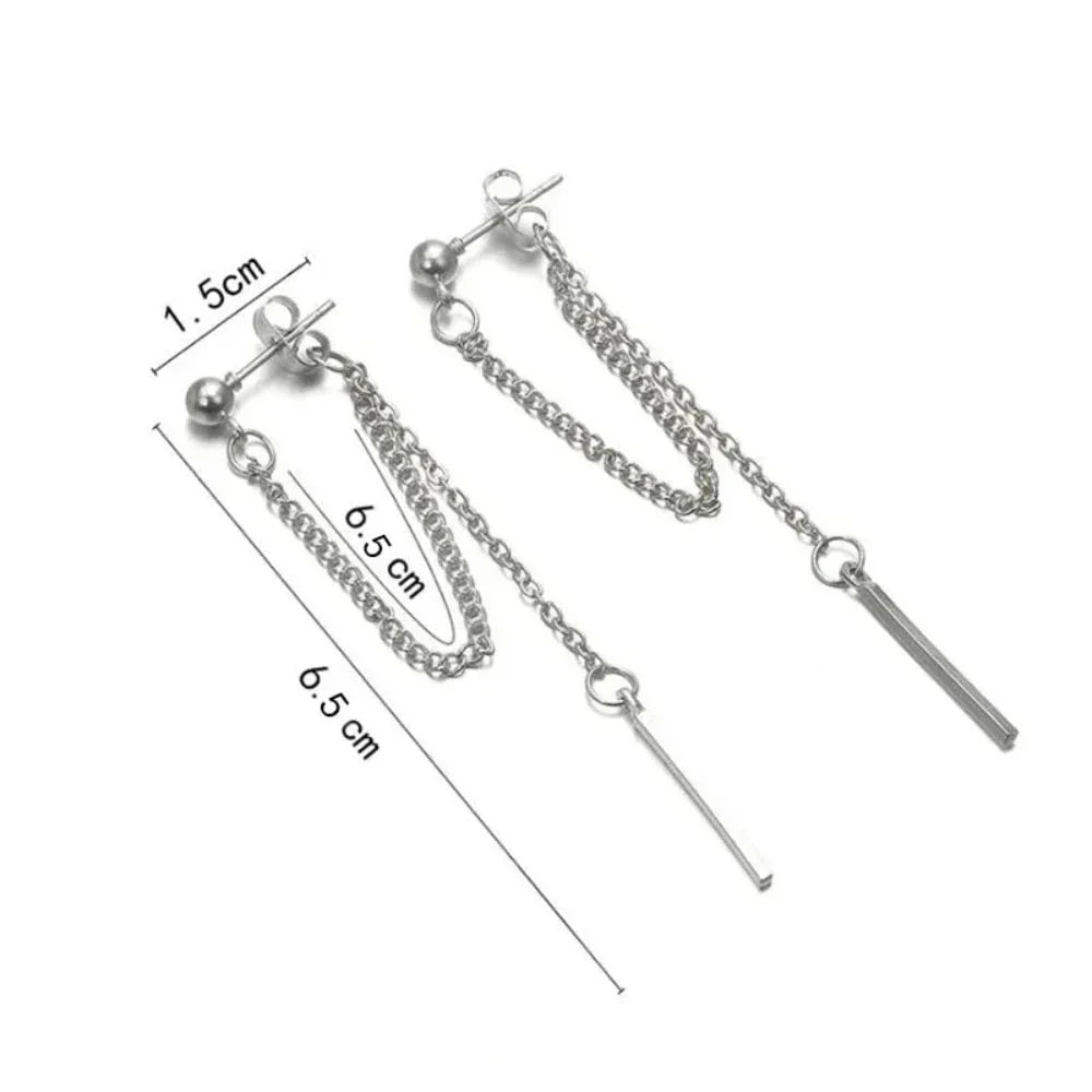 Fashion Earrings with Lengthy Tassels