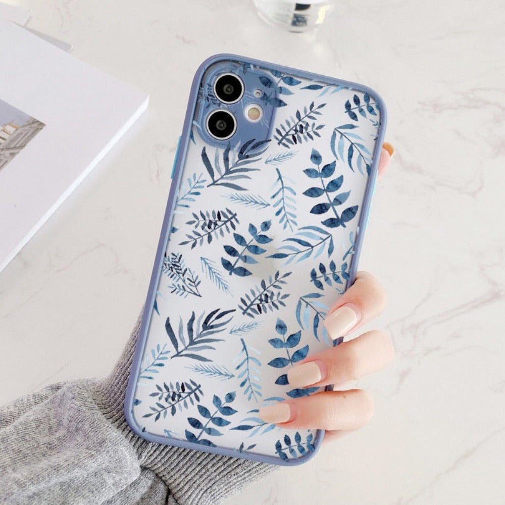 Hard Cover iPhone Case with a Floral Design