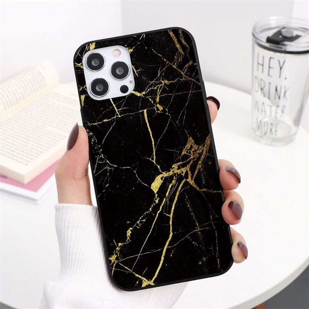 Marble Gradient Design iPhone Protective Cover