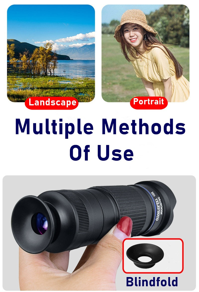 36X Mobile Phone Lens Kit With Tripod - Enhance Your Photography Experience