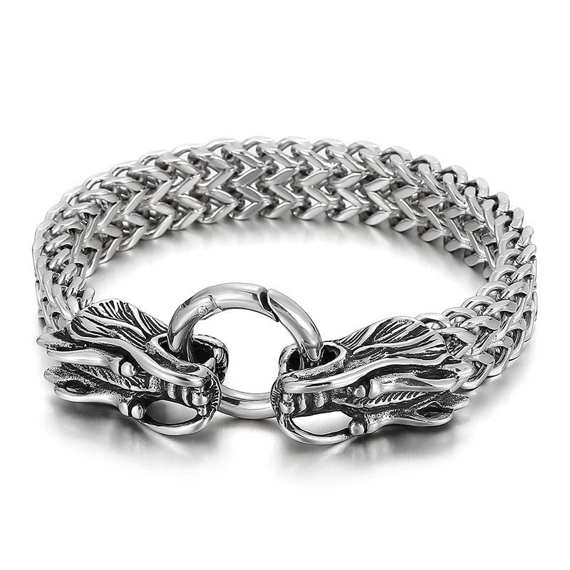 Dragon Duo Link Bracelet