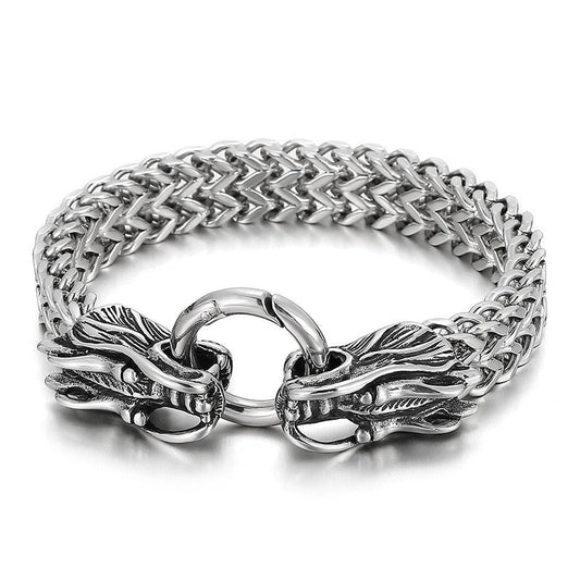 Dragon Duo Link Bracelet