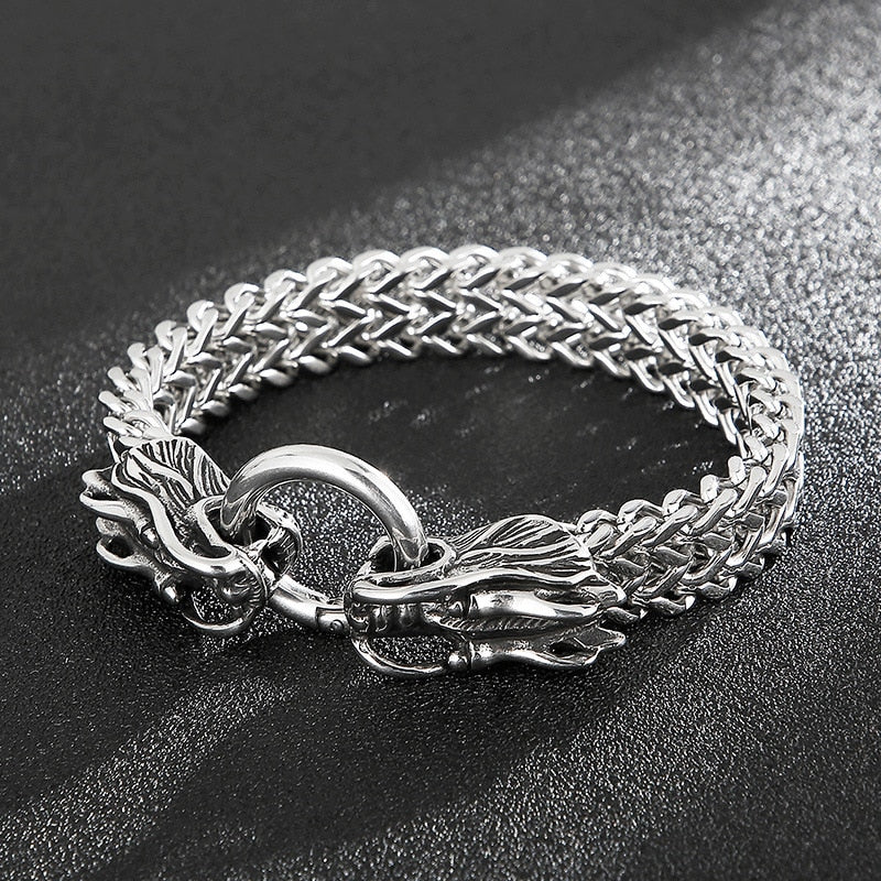 Dragon Duo Link Bracelet