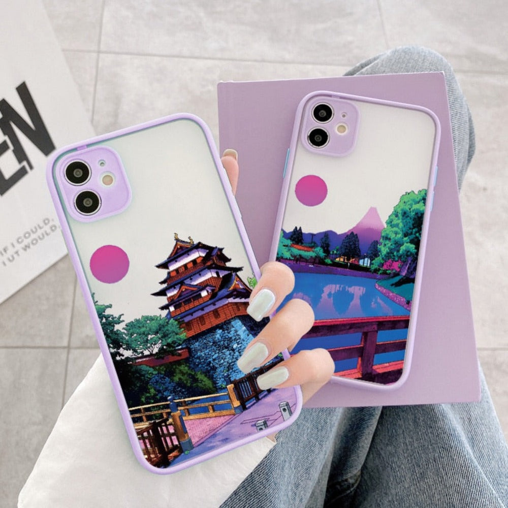 Protective Case for iPhone - Anime Cartoon Design
