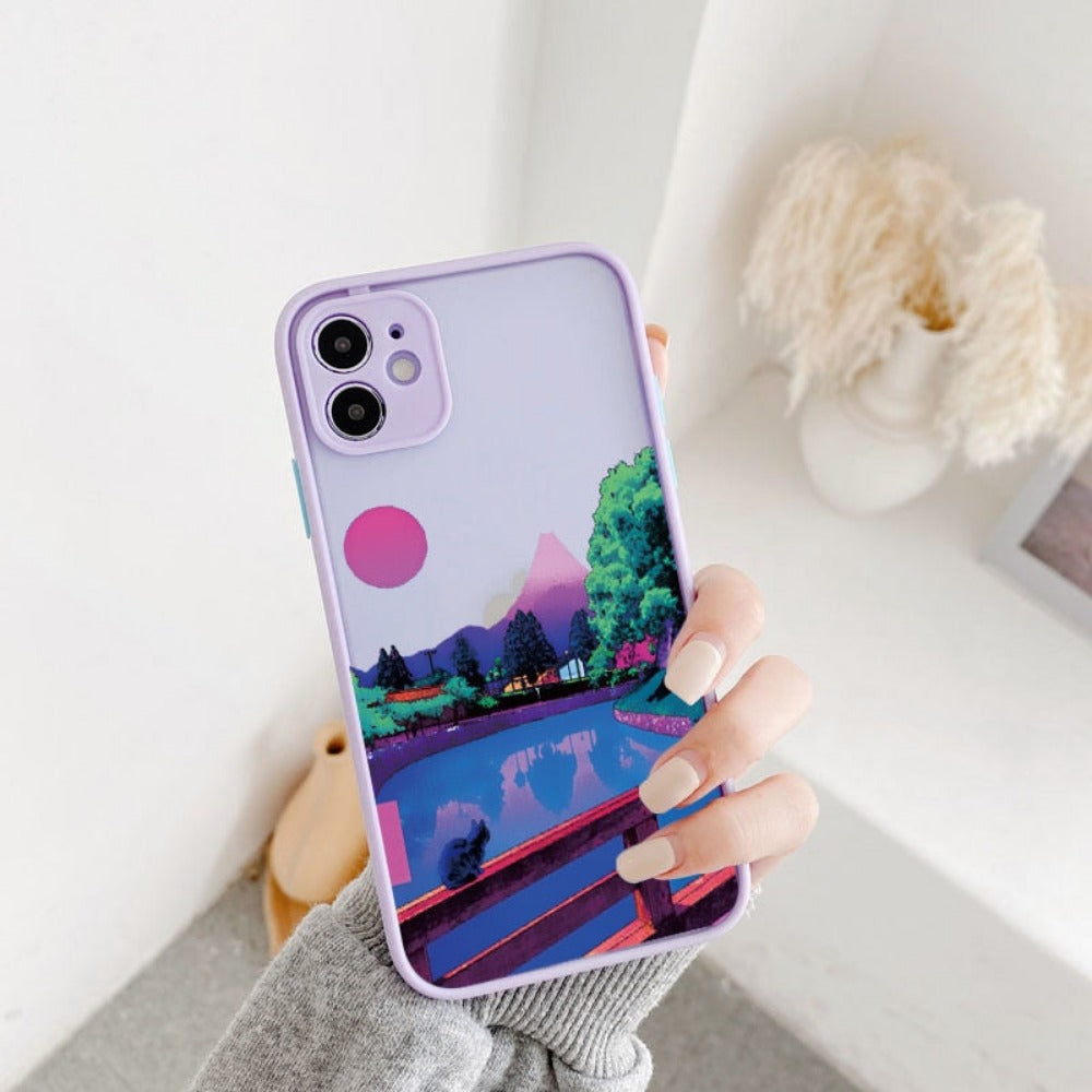 Protective Case for iPhone - Anime Cartoon Design