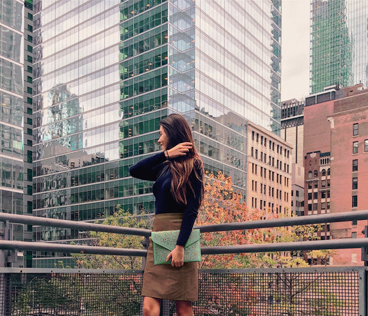 Chain Strap Laser-Cut Clutch by Coseey: A Revised Title