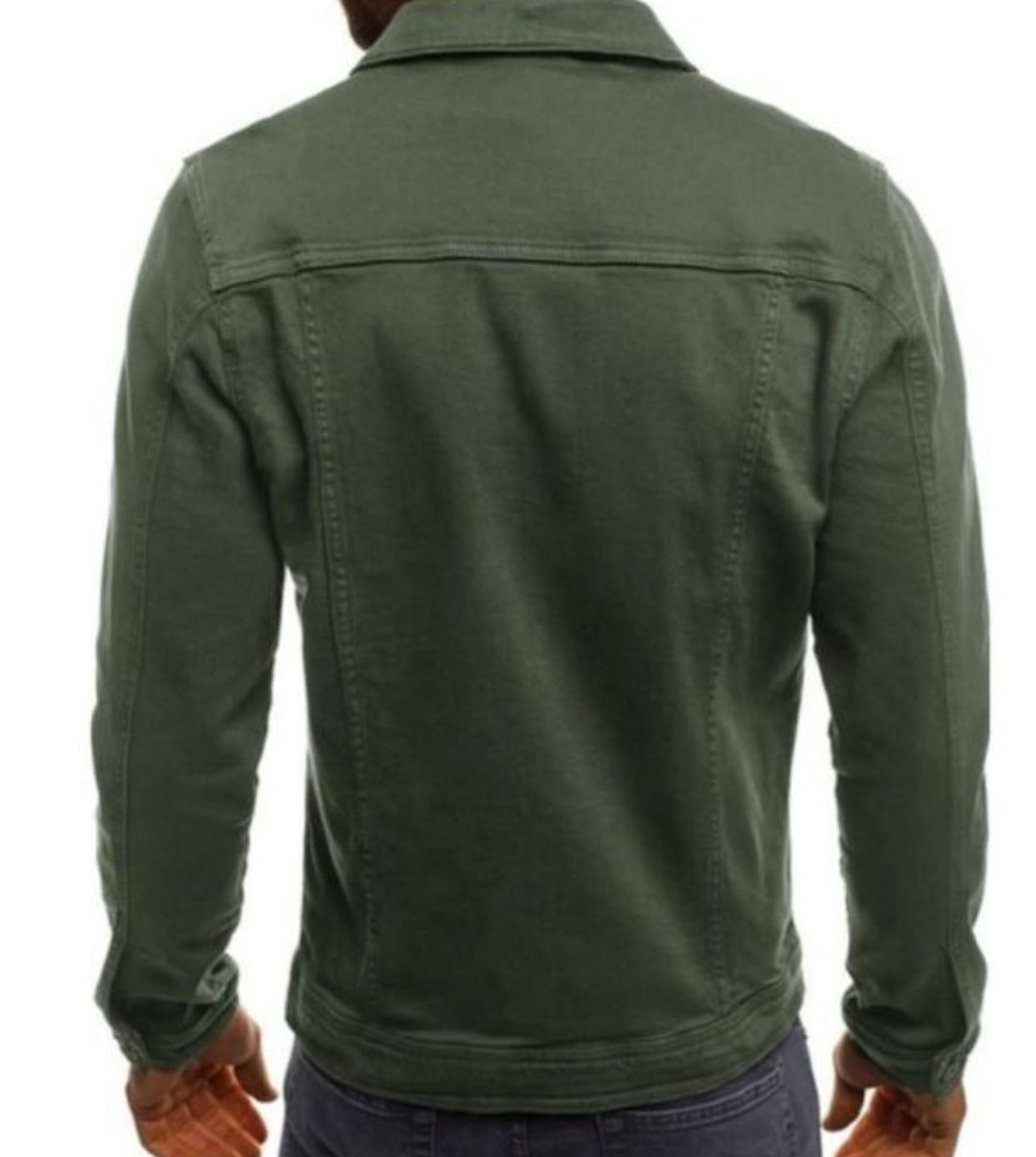 Casual Men's Jacket with Dual Pockets