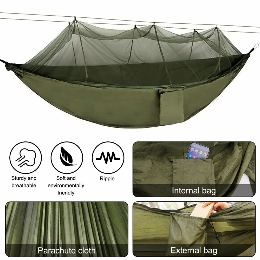 Portable Mosquito Net Hammocks for Outdoor Camping