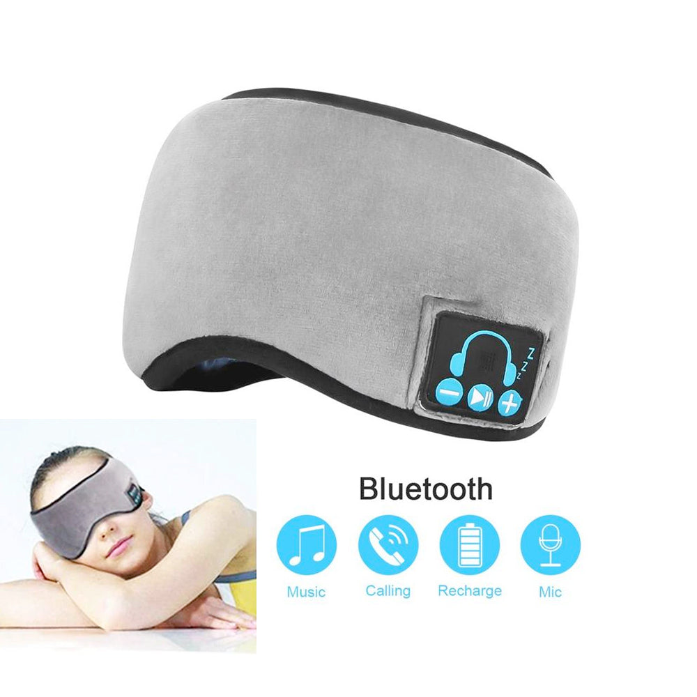 Bluetooth Sleep Headphones Eye Mask - Wireless Comfort for Relaxation and Sound