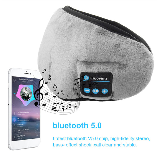 Bluetooth Sleep Headphones Eye Mask - Wireless Comfort for Relaxation and Sound