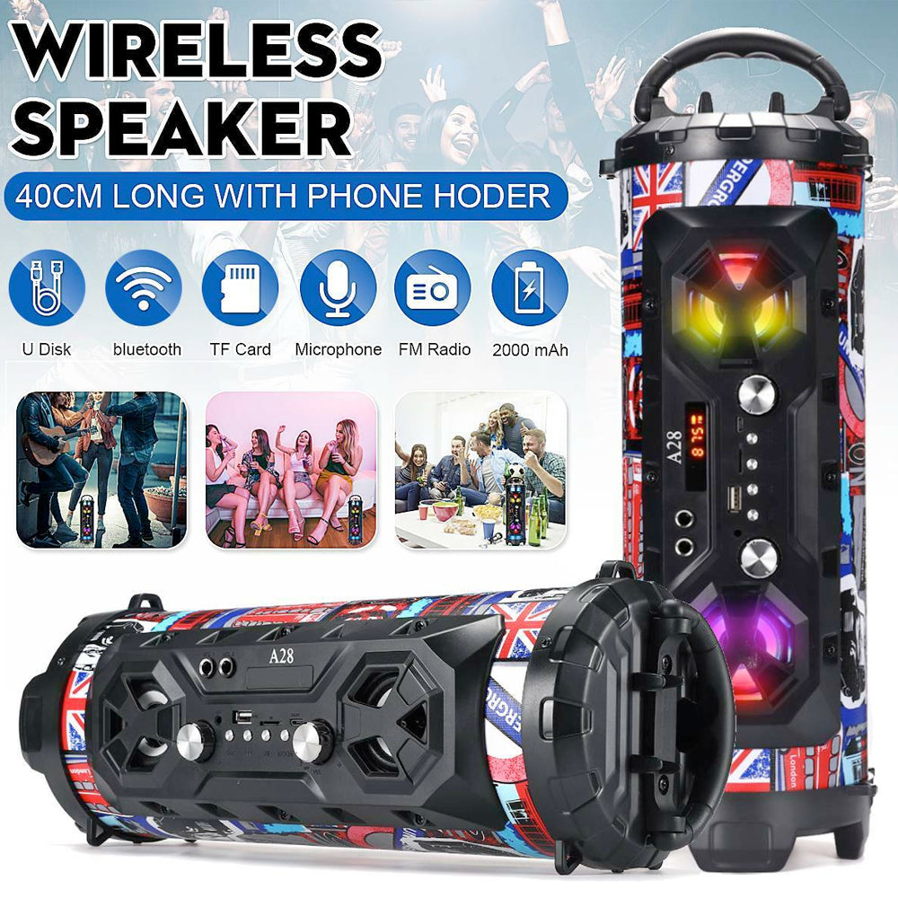 Portable Dragon Bluetooth Speaker with FM Radio Connectivity