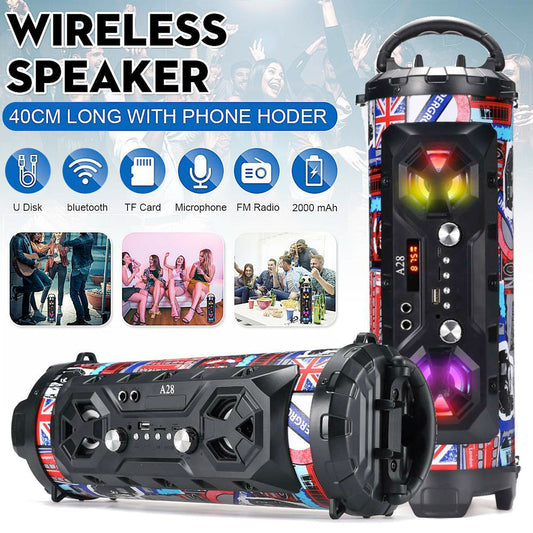 Portable Dragon Bluetooth Speaker with FM Radio Connectivity