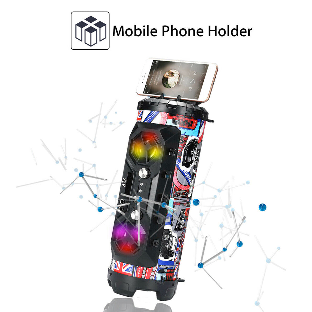 Portable Dragon Bluetooth Speaker with FM Radio Connectivity