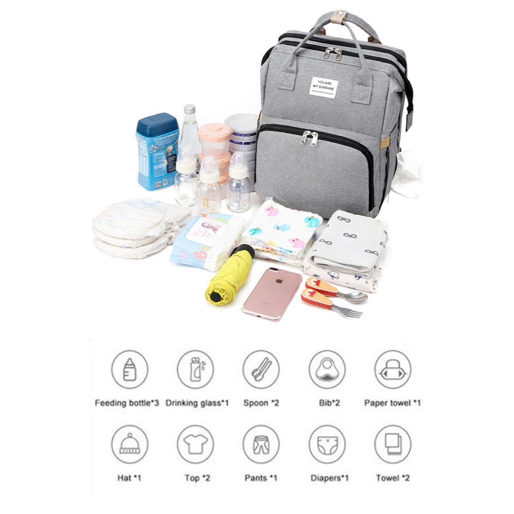 Multi-Purpose Baby Bed Stroller Bag