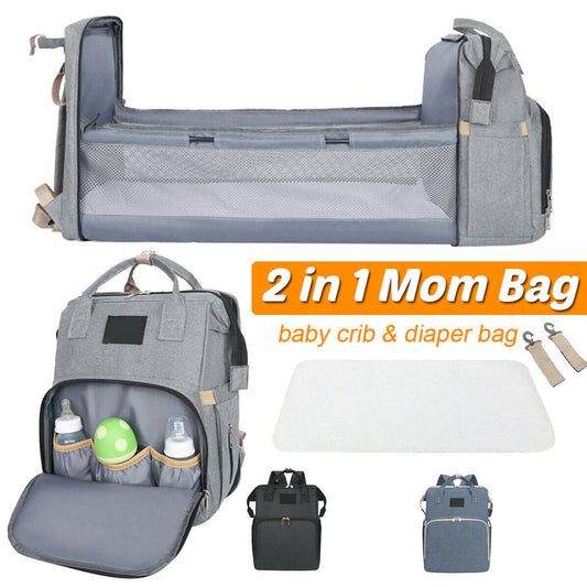Multi-Purpose Baby Bed Stroller Bag