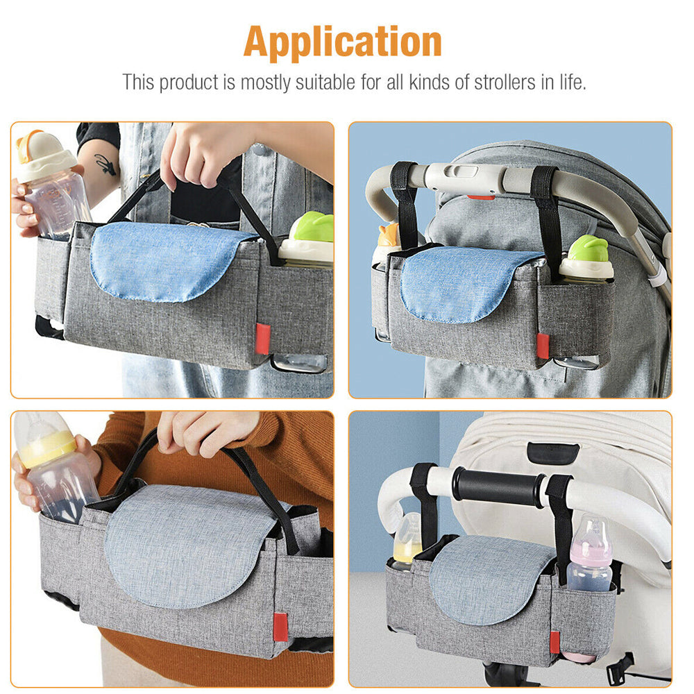 Multifunctional Baby Stroller Bottle Carrier Bag