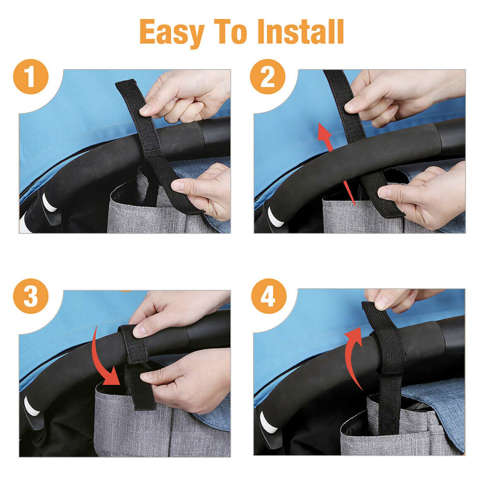 Multifunctional Baby Stroller Bottle Carrier Bag