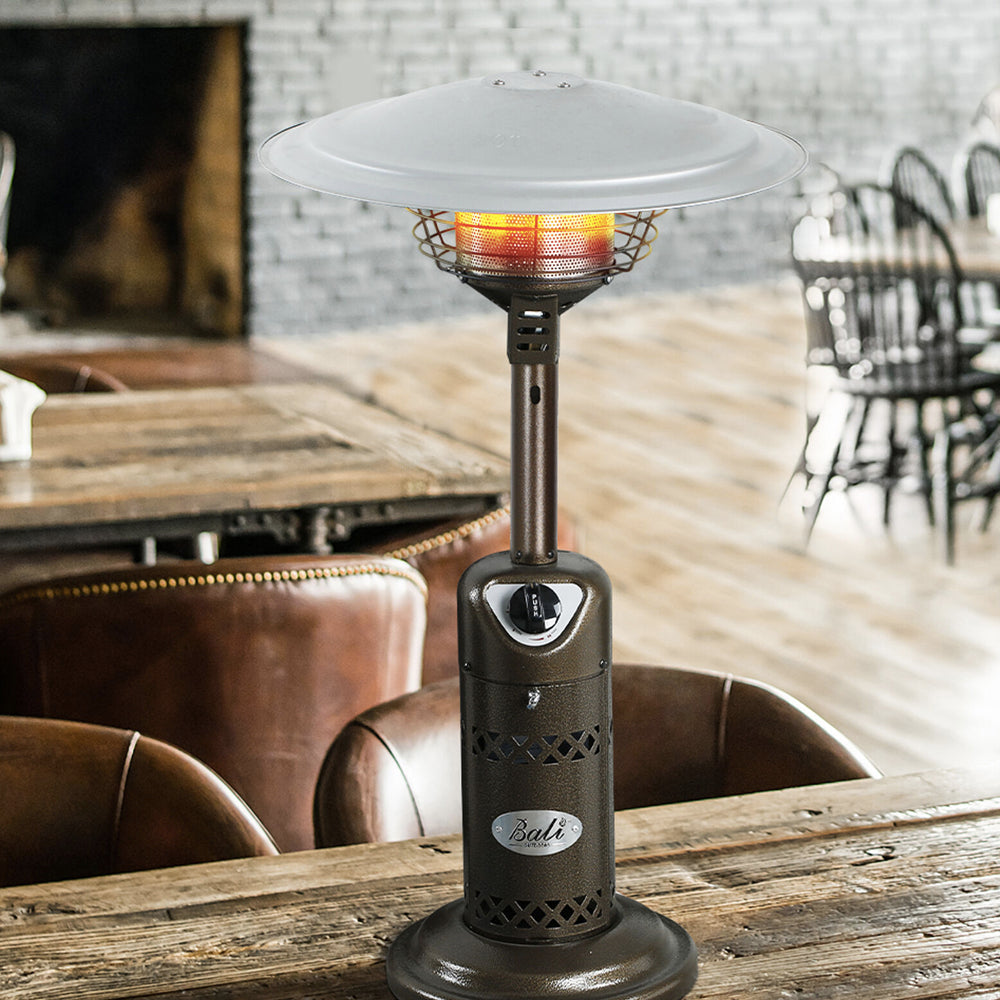 Cordless Propane Heater for Outdoor Dining Table Top