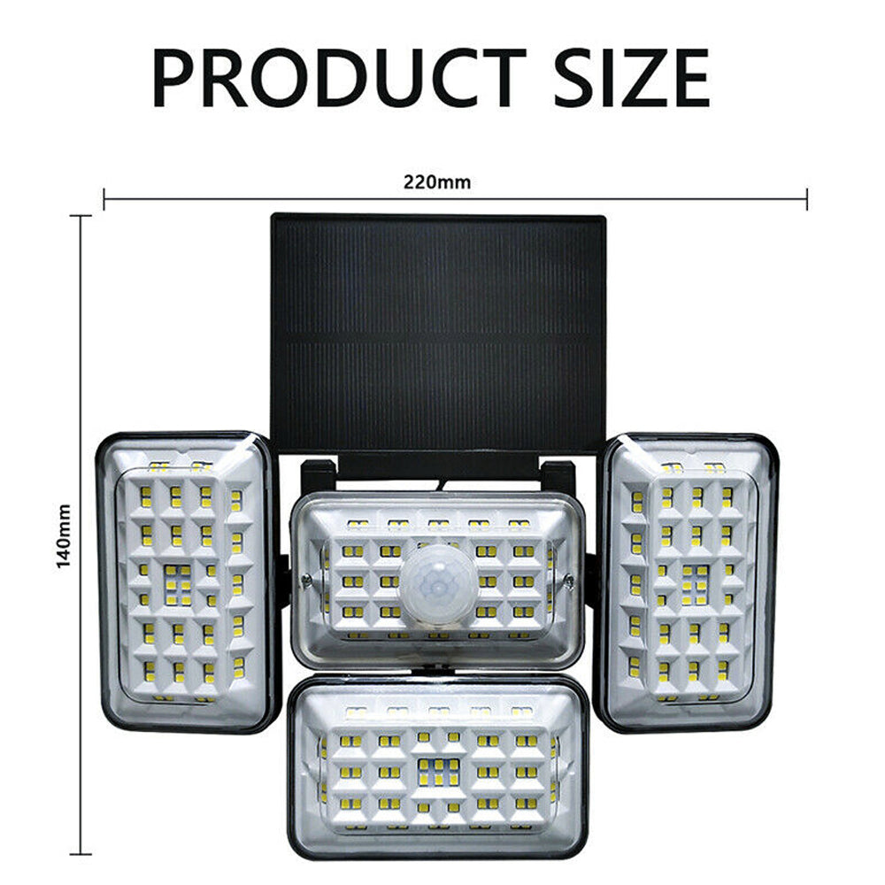 Motion Sensor Solar LED Outdoor Lights