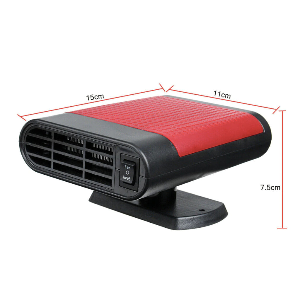 12V Car Heater and Fan with Strong Heating and Defrosting Abilities