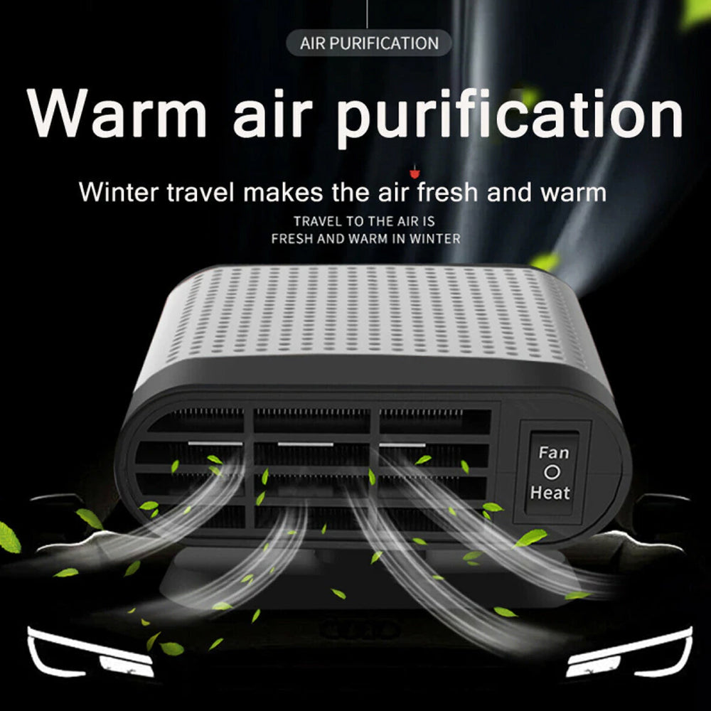 12V Car Heater and Fan with Strong Heating and Defrosting Abilities