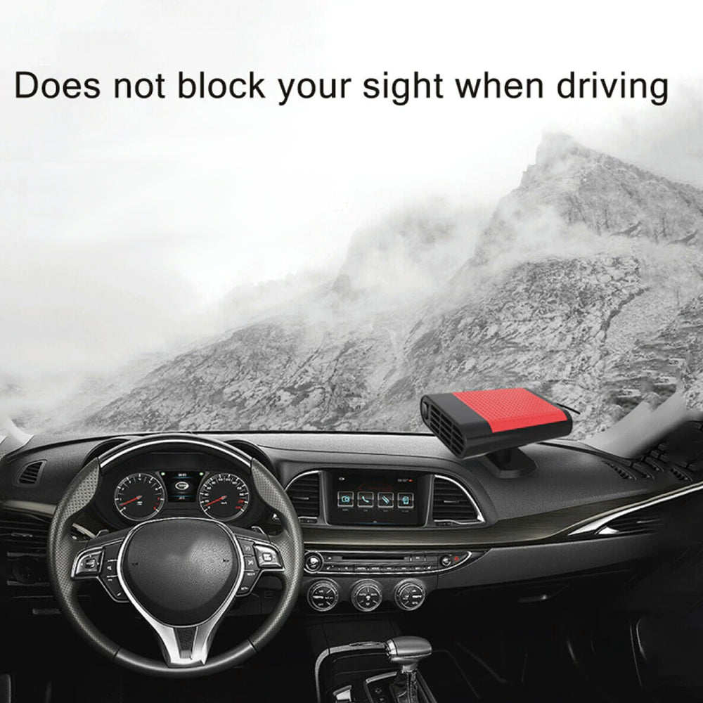 12V Car Heater and Fan with Strong Heating and Defrosting Abilities