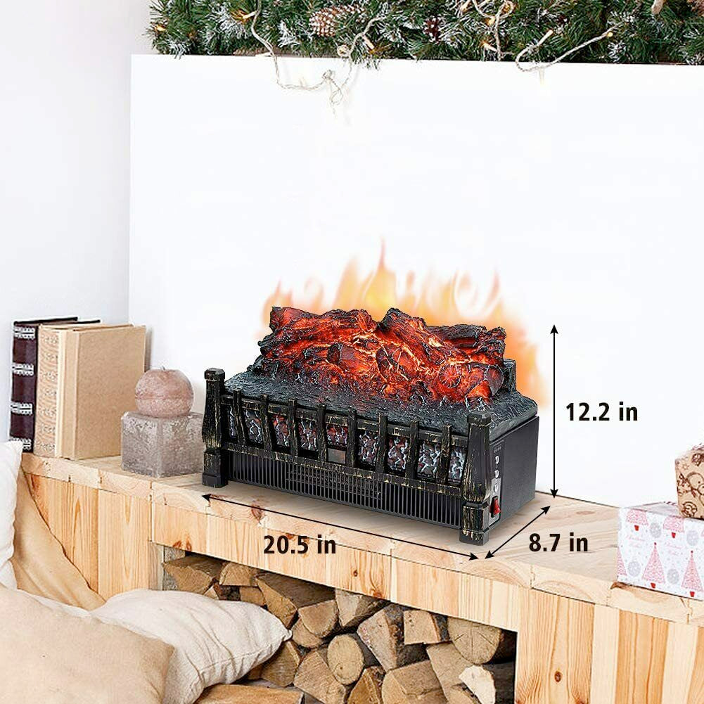 Electric Heater with a Fire-Like Theme