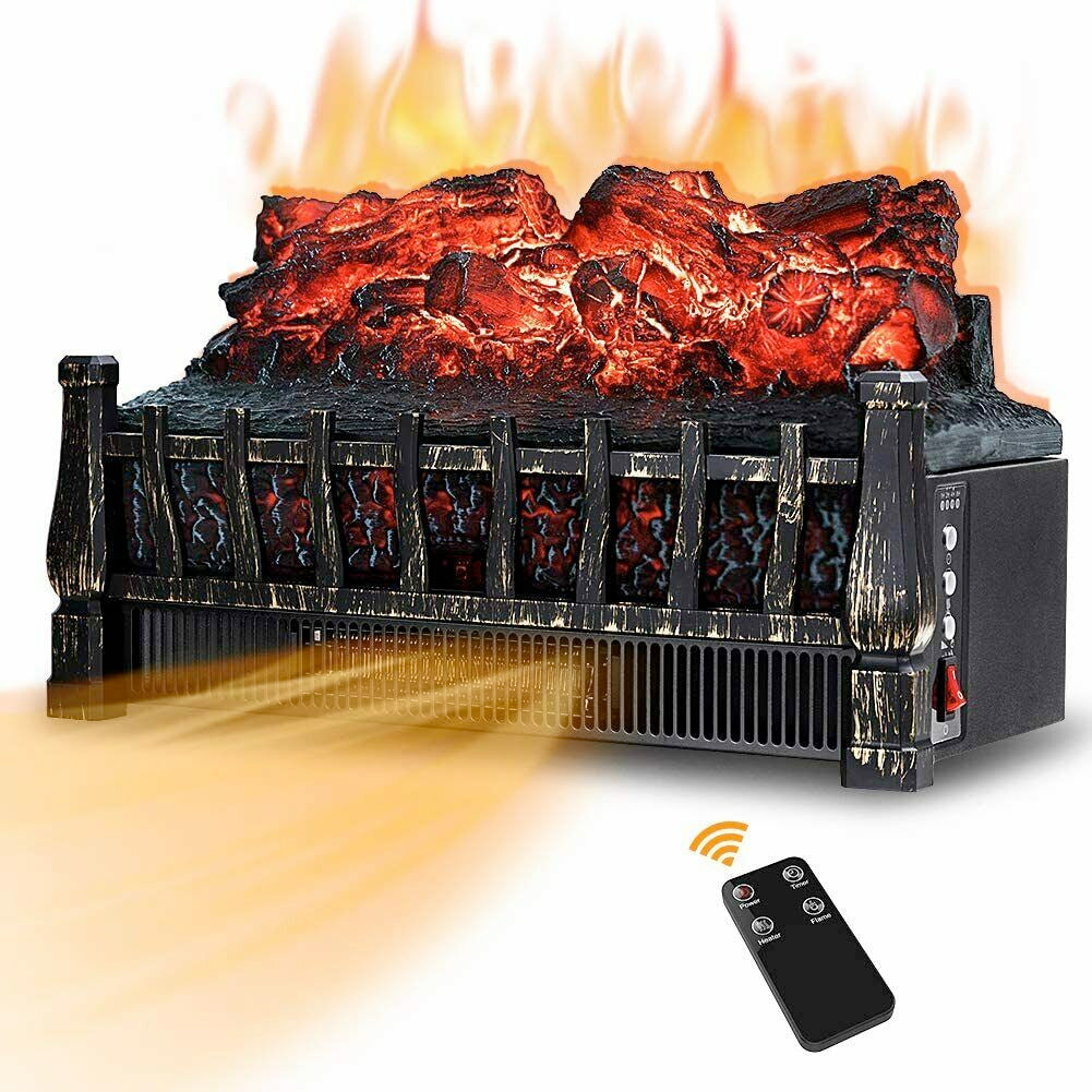 Electric Heater with a Fire-Like Theme